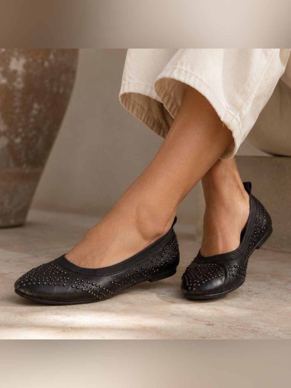 See by Chloe Studded Ballet Flats